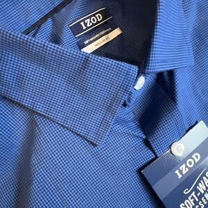 Izod Button Up 16-16.5 NWT